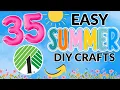 35 GORGEOUS Summer Dollar Tree DIY Crafts SUMMER Crafts