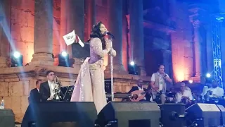 الفنانة احلام ناويلك على نيه مهرجان جرش 2018 حفله وجمهور خرافي 