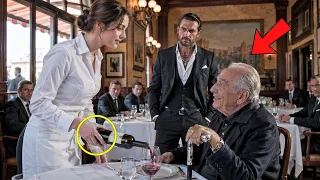Shy Waitress Greeted Mafia Boss s Sicilian Father Perfect Sicilian Entire Restaurant Fell Silent