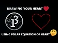 Drawing Heart In Processing