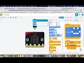Microbit Simulator on Tinkercad - Coding the A and B buttons