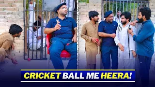 Cricket Ball Key Andar Chupa Heera😱 | Hidden Diamond Inside Cricket Ball! 💎