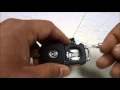 How To Replace A VW Jetta Key Fob Battery-New Key Fob 2010-2015