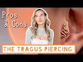 Lagu Tragus piercings pros and cons I Tragus Piercing Aftercare, pain level, advice, etc
