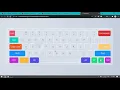 UI NEUMORPHISM KEYBOARD USING HTML CSS JS