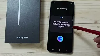 Samsung Galaxy S25 S25 Ultra How To Setup And Configure Bixby Register New Voice 