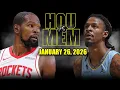 Lagu Hoogtepunten van de volledige wedstrijd Houston Rockets vs Memphis Grizzlies – 26 januari 2026 | NBA-seizoen