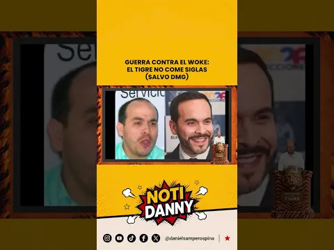 Guerra CONTRA EL WOKE: El tigre NO COME SIGLAS (Salvo DMG) #notidanny #circombia #comedia #humor