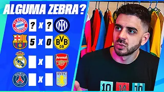 QUARTAS da Champions: os 4 que vão pras semis ↗️