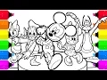 Mickey Mouse Clubhouse Coloring Pages Disney Junior
