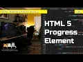 How to Create a HTML Progress Bar - HTML Lesson 15