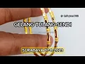 Lagu Gelang tulang sendi - model perhiasan Emas - Hand made - Surabaya, 07-08-2023