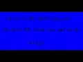 Bottoms Up-Trey Songz ft. Nicki Minaj (Lyrics)