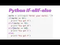 Python Lesson20 if-elif-else