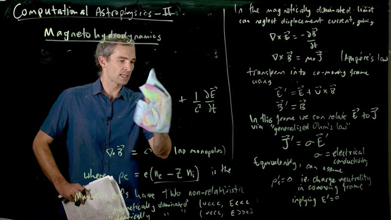 Computational astrophysics - L10 - Intro to magnetohydrodynamics (MHD)
