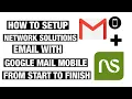 Network Solutions Email Setup Email Client Setup IMAP IOS GMAIL APP Settings That Work 2022