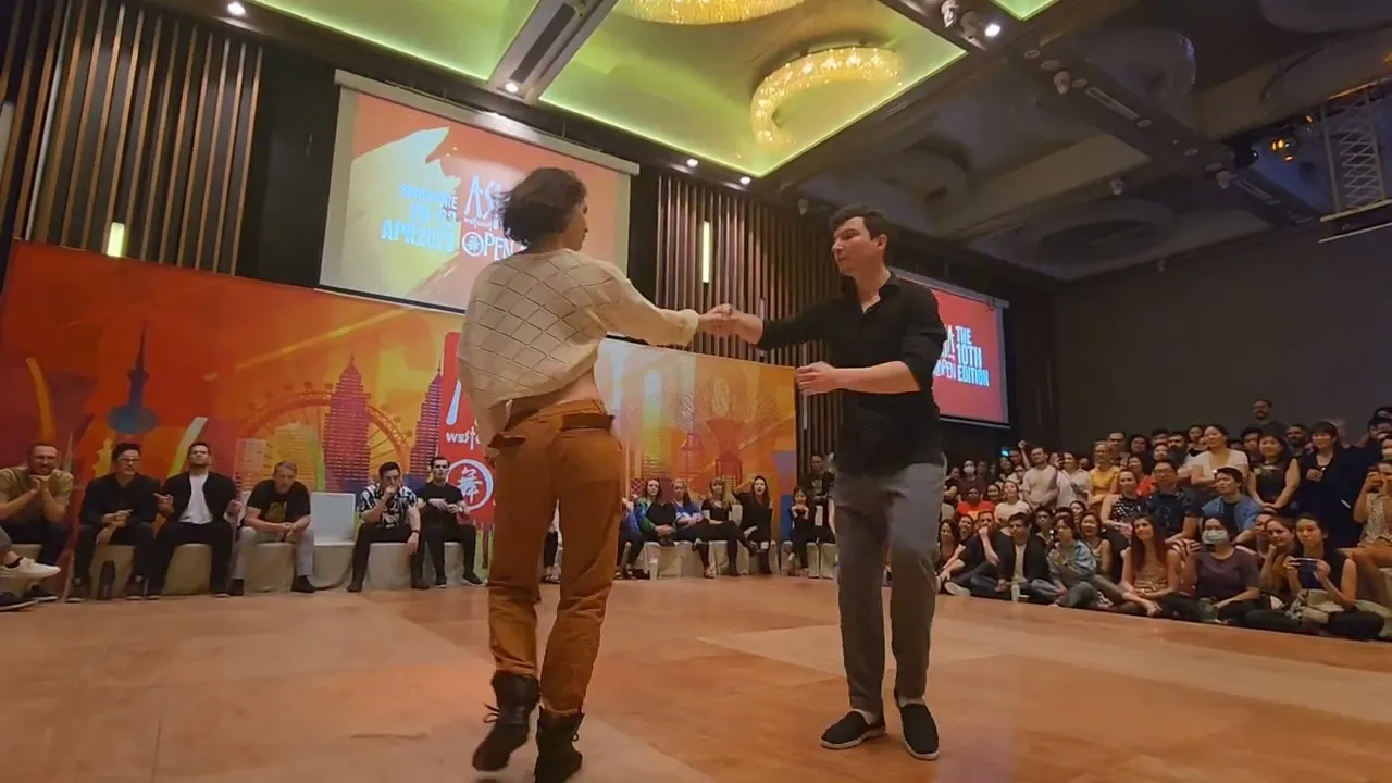 Semion Ovsiannikov & Emeline Rochefeuille - Invitational J&J Show Asia WCS Open 2023