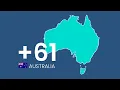 Get a Phone Number in Australia in just 3 easy steps