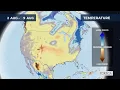 Monthly precipitation forecast for the USA 2026