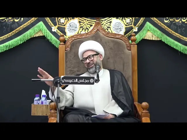 ⁣رايات الشيصباني والأصهب والأبقع والمرواني التي تخرج في آخر الزمان - الشيخ ياسين الجمري -مجلس الدعيسي