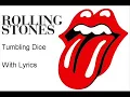 The Rolling Stones   Tumbling Dice   Lyrics