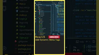 ReactJS Tutorial Dynamic Tags Web Development React JS In Telugu UI Frontend