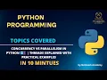 Concurrency vs Parallelism in Python Threads Explained with Practical Examples