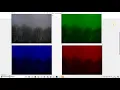 How to separate color channels in a web cam stream using Python and OpenCV in Jupyter Notebook
