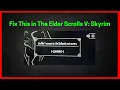 Fix Couldn t connect to the Bethesda net servers in The Elder Scrolls V Skyrim