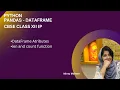 Pandas DataFrame Attributes and len and count function CBSE Class 12 IP Python Pandas Tutorial