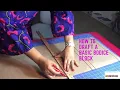 DETAILED HOW TO DRAFT BASIC BODICE PATTERN NO DARTS EASY PATTERNYOURSTYLE