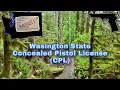 How To Get a Washington State CPL Out Of State In State