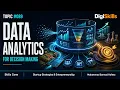 Using Analytics for Decision Making DigiSkills Startup Strategies Topic - Skills Cone
