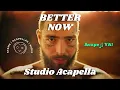 Post Malone - Better Now Studio Acapella