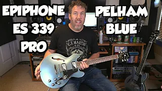 Epiphone ES 339 Pro Pelham Blue