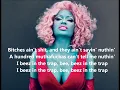 Beez in the Trap - Nicki Minaj Feat. 2-Chainz (lyrics) FASTER VERSION!