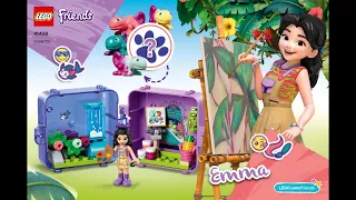 LEGO Instructions | Friends | 41438 | Emma's Jungle Play Cube | Play Cube Jungle Series