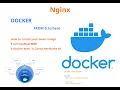 06 - Docker nginx docker tutorial