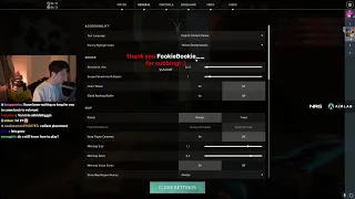 Aceu Shows His Valorant Settings
