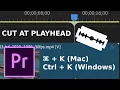 How To Split Clip At Playhead In Premiere Pro Updated 2025