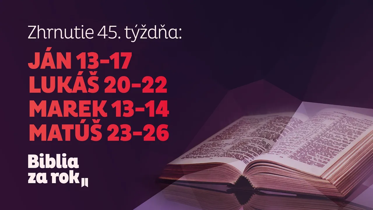 Zhrnutie 45. týždňa - Biblia za rok episode artwork