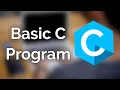 C Language Introduction and Explanation of Basic C Program to Print Message on Screen C Programming