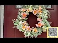 Amazon 22-inch Spring Wreath for Front Door Shop With Me