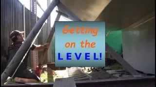 Building my steel sailing yacht Ep.20 Levelling & V berth support pt.1