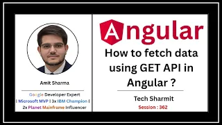 How to fetch data using GET API in Angular API in Angular Angular Tutorial Ep-362