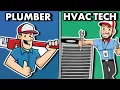 PLUMBING vs HVAC Which Job Pays Better