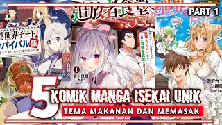 5 komik manga unik isekai reinkarnasi dengan tema memasak part 1