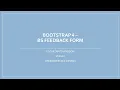 Bs Feedback Form Bootstrap 4 User Interface Design Cognizant Handson