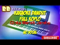 KARAOKE | CINTA MERAH JAMBU | FULL KOPLO 2019