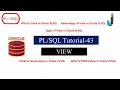 Oracle PLSQL Tutorial 43 - View in Oracle PLSQL with Example Simple and FORCE View